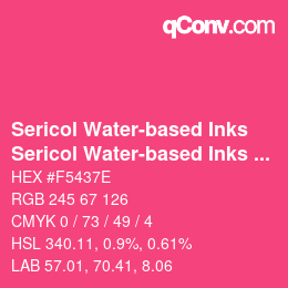 Code couleur: Sericol Water-based Inks - Sericol Water-based Inks 180 | qconv.com