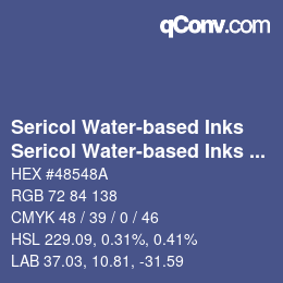 Farbcode: Sericol Water-based Inks - Sericol Water-based Inks 219 | qconv.com