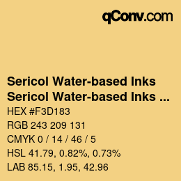 Code couleur: Sericol Water-based Inks - Sericol Water-based Inks 475 | qconv.com