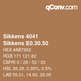 Código de color: Sikkens 4041 - Sikkens E0.30.50 | qconv.com