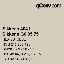 Código de color: Sikkens 4041 - Sikkens G0.05.75 | qconv.com