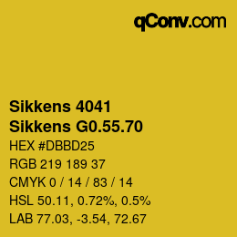 Código de color: Sikkens 4041 - Sikkens G0.55.70 | qconv.com