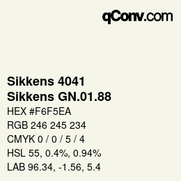 Código de color: Sikkens 4041 - Sikkens GN.01.88 | qconv.com
