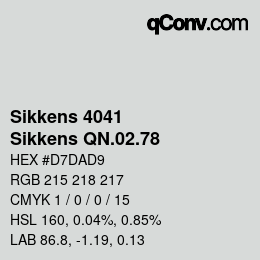 Farbcode: Sikkens 4041 - Sikkens QN.02.78 | qconv.com