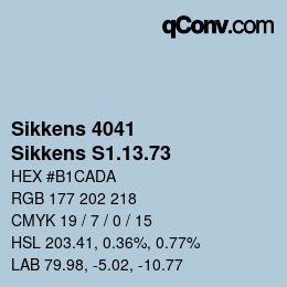 Color code: Sikkens 4041 - Sikkens S1.13.73 | qconv.com