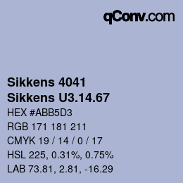 Farbcode: Sikkens 4041 - Sikkens U3.14.67 | qconv.com