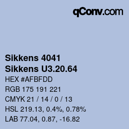 カラーコード: Sikkens 4041 - Sikkens U3.20.64 | qconv.com