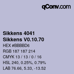 Código de color: Sikkens 4041 - Sikkens V0.10.70 | qconv.com