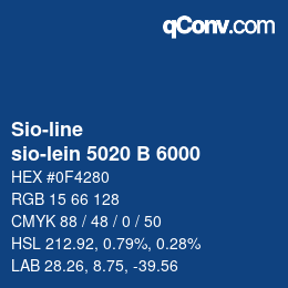 カラーコード: Sio-line - sio-lein 5020 B 6000 | qconv.com