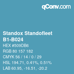 Farbcode: Standox Standofleet - B1-B024 | qconv.com