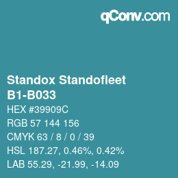 Farbcode: Standox Standofleet - B1-B033 | qconv.com