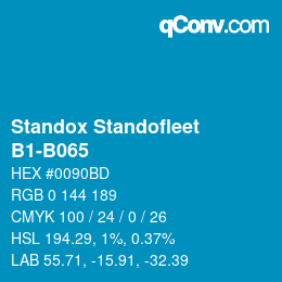 Farbcode: Standox Standofleet - B1-B065 | qconv.com