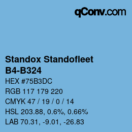 Farbcode: Standox Standofleet - B4-B324 | qconv.com