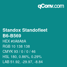 Farbcode: Standox Standofleet - B6-B569 | qconv.com