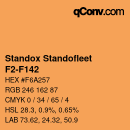 Farbcode: Standox Standofleet - F2-F142 | qconv.com
