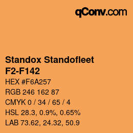 Farbcode: Standox Standofleet - F2-F142 | qconv.com