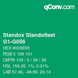 Color code: Standox Standofleet - G1-G056 | qconv.com