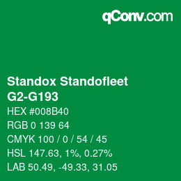 Color code: Standox Standofleet - G2-G193 | qconv.com
