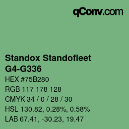 Color code: Standox Standofleet - G4-G336 | qconv.com