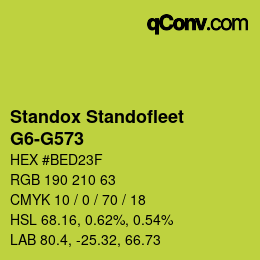 Color code: Standox Standofleet - G6-G573 | qconv.com