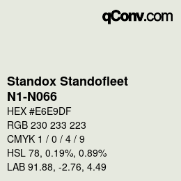 Color code: Standox Standofleet - N1-N066 | qconv.com
