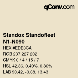 Color code: Standox Standofleet - N1-N090 | qconv.com