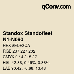 Color code: Standox Standofleet - N1-N090 | qconv.com