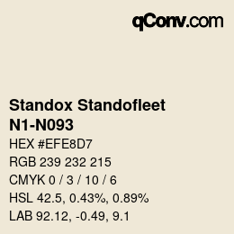 Color code: Standox Standofleet - N1-N093 | qconv.com