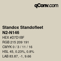 Color code: Standox Standofleet - N2-N146 | qconv.com