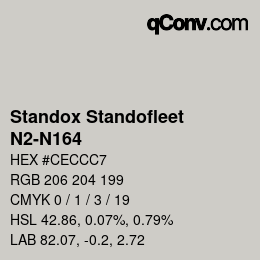 Color code: Standox Standofleet - N2-N164 | qconv.com