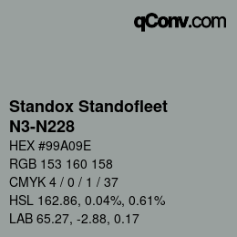 Color code: Standox Standofleet - N3-N228 | qconv.com
