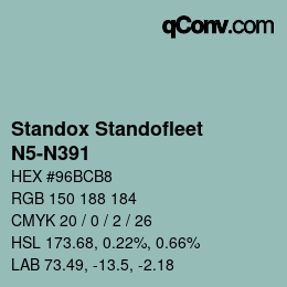 Color code: Standox Standofleet - N5-N391 | qconv.com