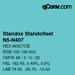 Código de color: Standox Standofleet - N5-N407 | qconv.com