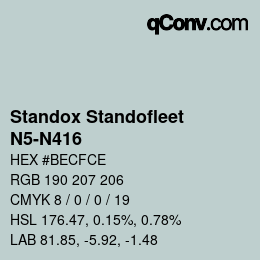 Color code: Standox Standofleet - N5-N416 | qconv.com