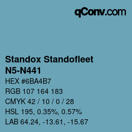 カラーコード: Standox Standofleet - N5-N441 | qconv.com