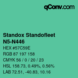 Color code: Standox Standofleet - N5-N446 | qconv.com