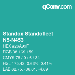 Color code: Standox Standofleet - N5-N453 | qconv.com