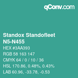 Color code: Standox Standofleet - N5-N455 | qconv.com