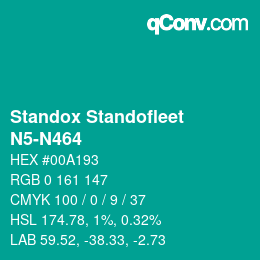 Color code: Standox Standofleet - N5-N464 | qconv.com