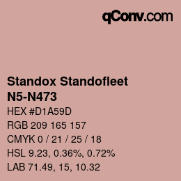 Color code: Standox Standofleet - N5-N473 | qconv.com