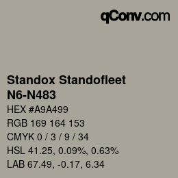 Color code: Standox Standofleet - N6-N483 | qconv.com