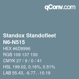 Color code: Standox Standofleet - N6-N515 | qconv.com
