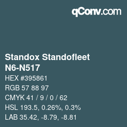 Color code: Standox Standofleet - N6-N517 | qconv.com