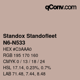 Color code: Standox Standofleet - N6-N533 | qconv.com