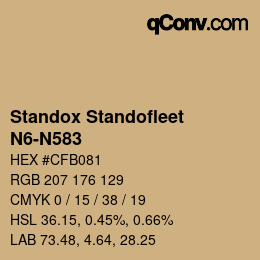 Color code: Standox Standofleet - N6-N583 | qconv.com
