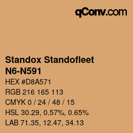 Color code: Standox Standofleet - N6-N591 | qconv.com
