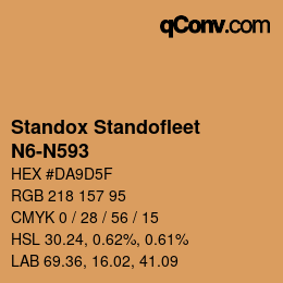 Color code: Standox Standofleet - N6-N593 | qconv.com