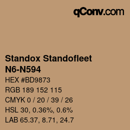 Color code: Standox Standofleet - N6-N594 | qconv.com