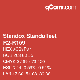Color code: Standox Standofleet - R2-R159 | qconv.com