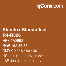 Color code: Standox Standofleet - R4-R306 | qconv.com